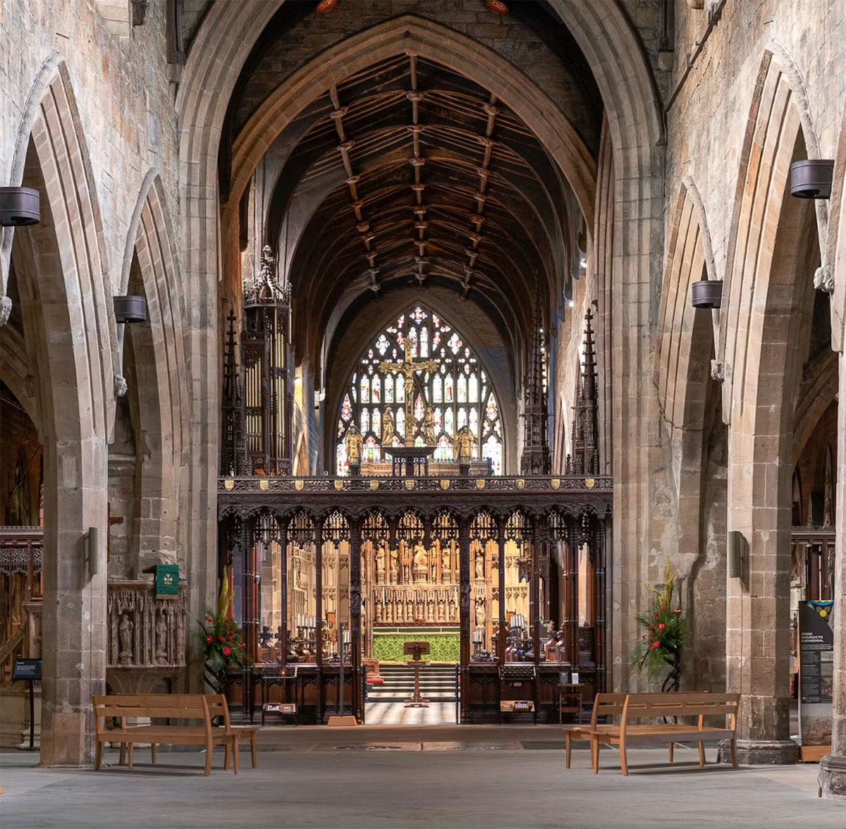 Newcastle Cathedral, hosting Swing Into Christmas on Thu 21 Nov 2024