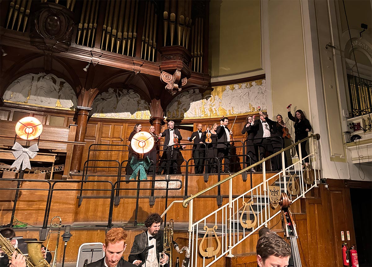 Down for the Count Swing Into Christmas 2024 tour