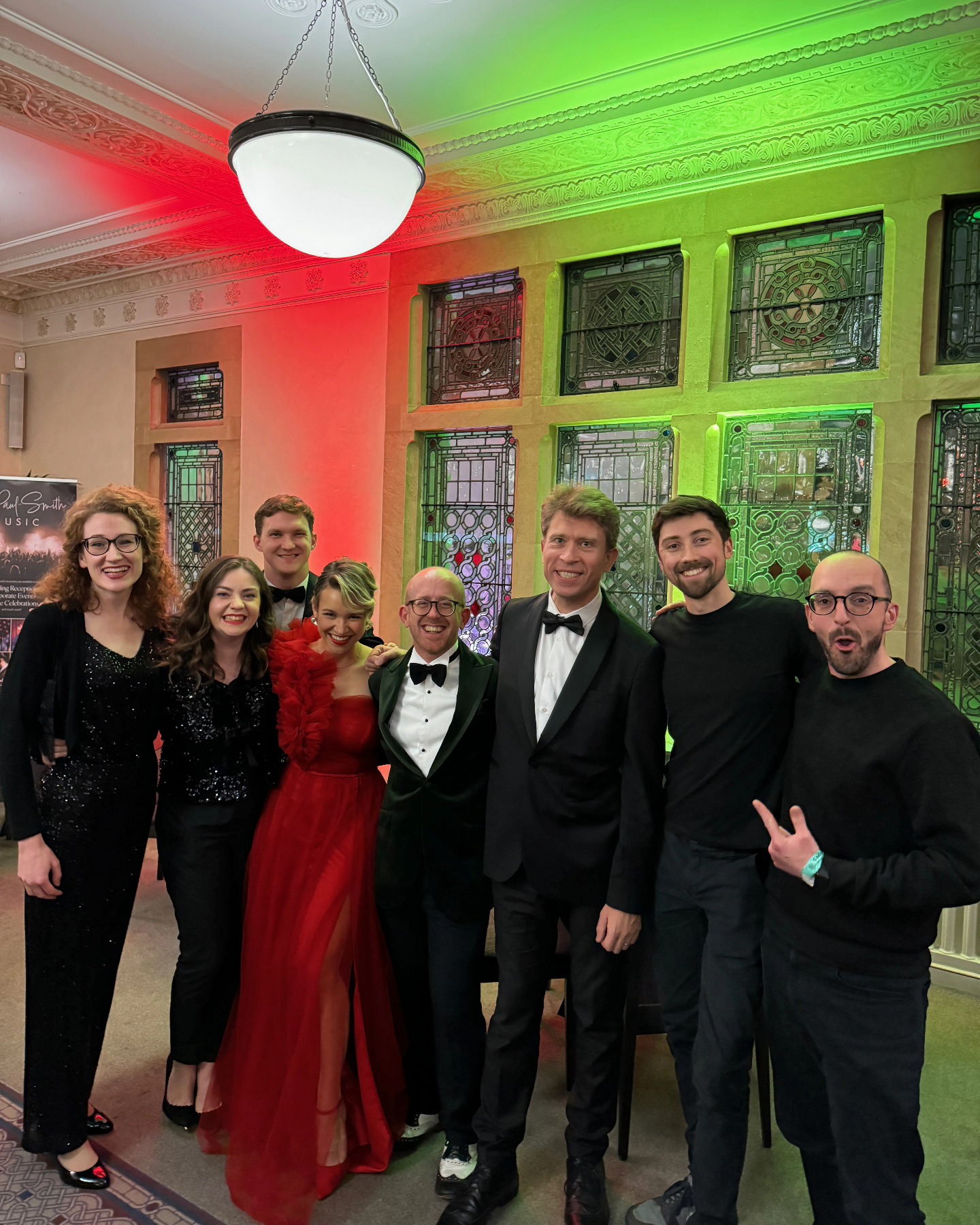 Jordan Earnshaw (violin) with The Down for the Count Swing Orchestra at Cadogan Hall, London