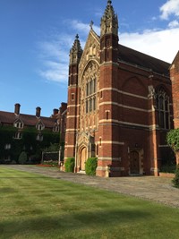 Wedding reception at Selwyn College, Cambridge