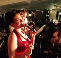 Live swing band at the Hoste Norfolk