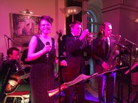 Live party band performing at the Lansdowne Club, London