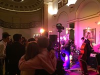 Live party band performing at the Lansdowne Club, London