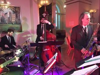 Live party band performing at the Lansdowne Club, London