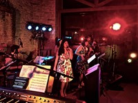 Live wedding band at Merriscourt, Oxfordshire
