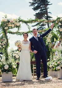 Wedding ceremony music for a Jewish wedding at The Elvetham, Hampshire