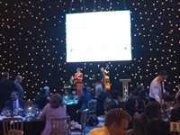 Live jazz band performing for London corporate event