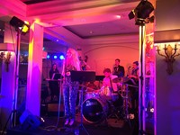 Live wedding band performing at The Berkeley Hotel, London
