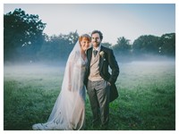 Bride and groom in Lincolnshire