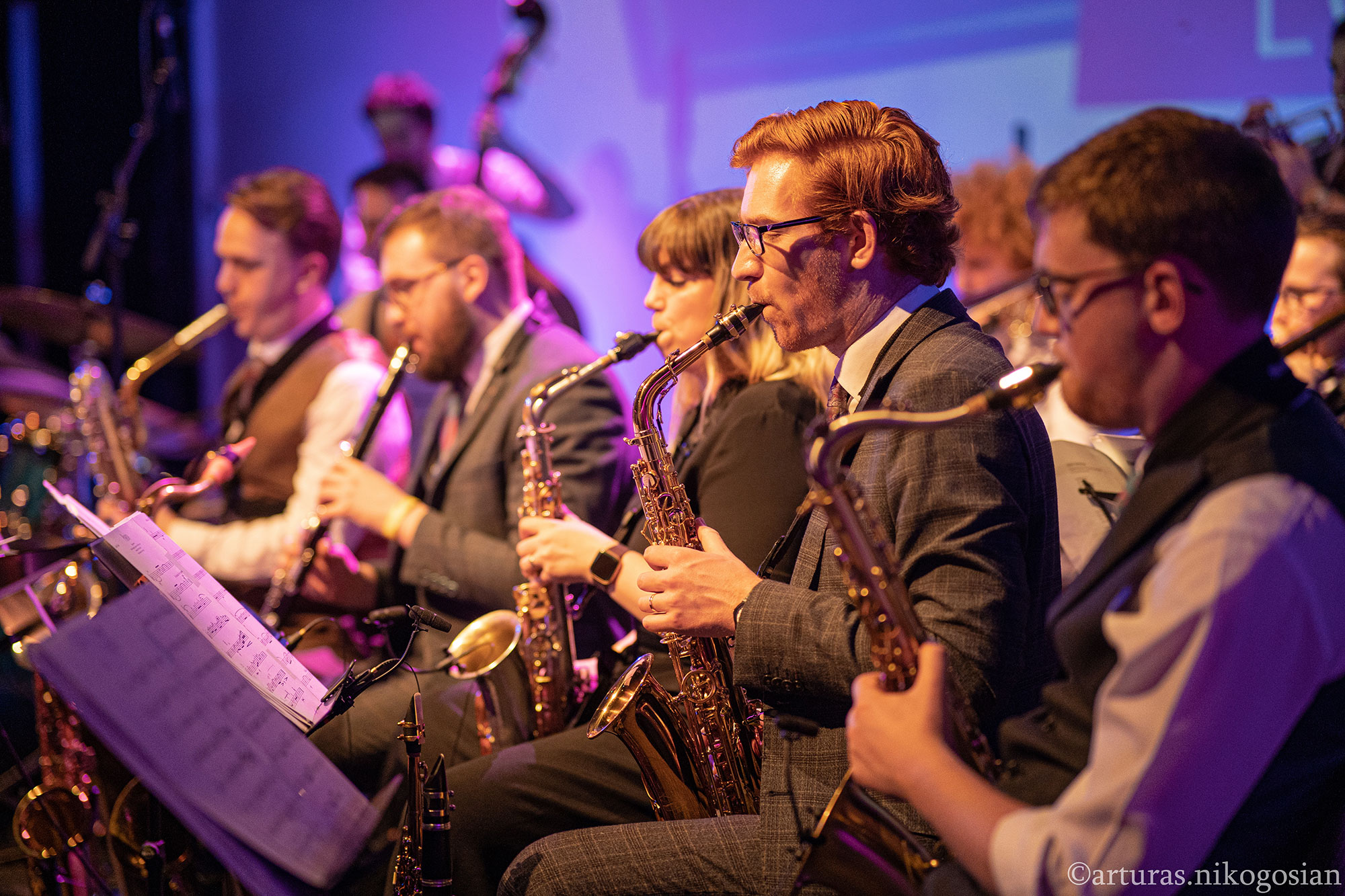 The Down for the Count Big Band - 19-piece big band performing vintage swing music from Duke Ellington, Count Basie and Benny Goodman