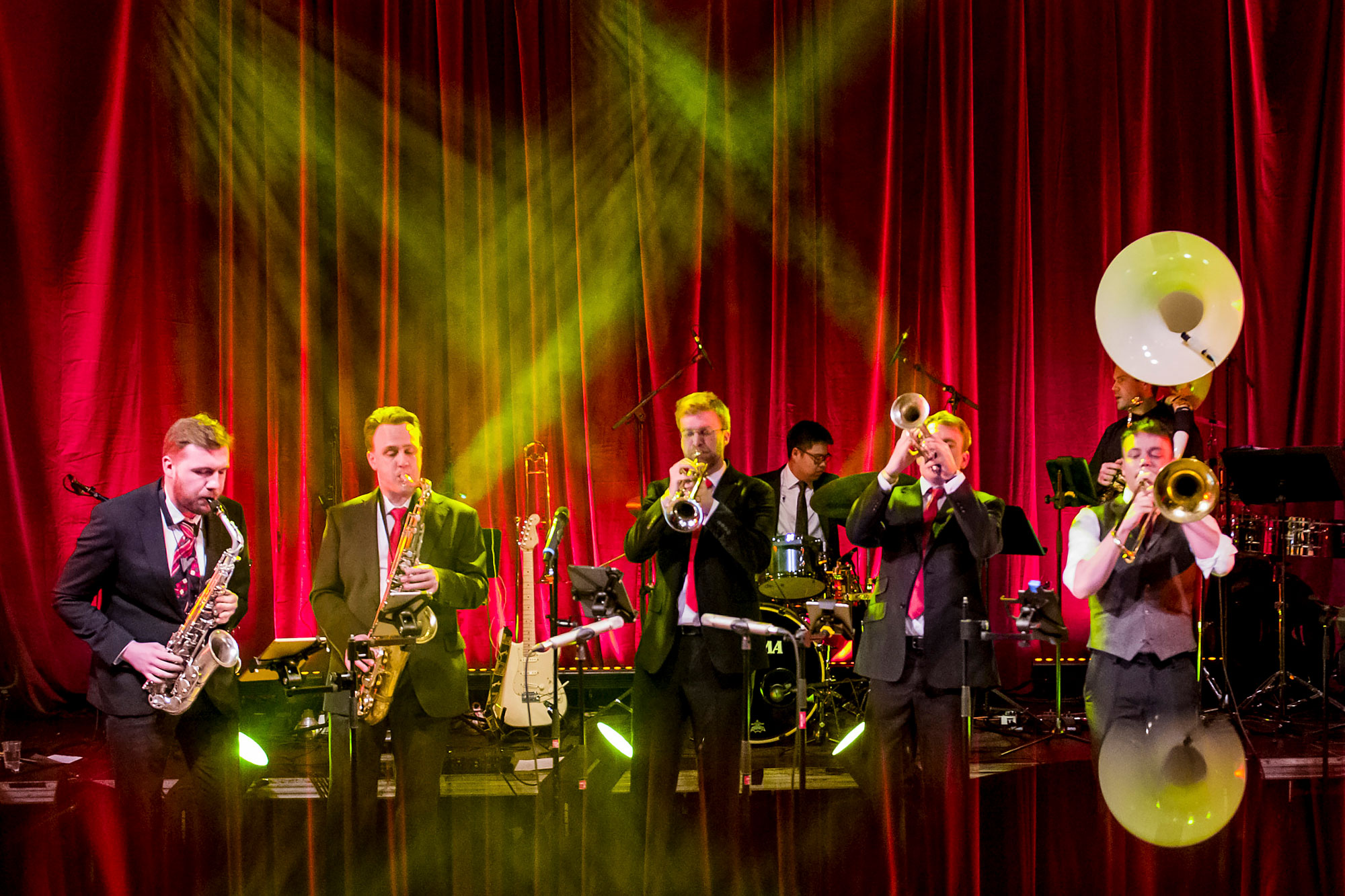 Get Brassy - acoustic brass band performing funky covers of pop and disco hits