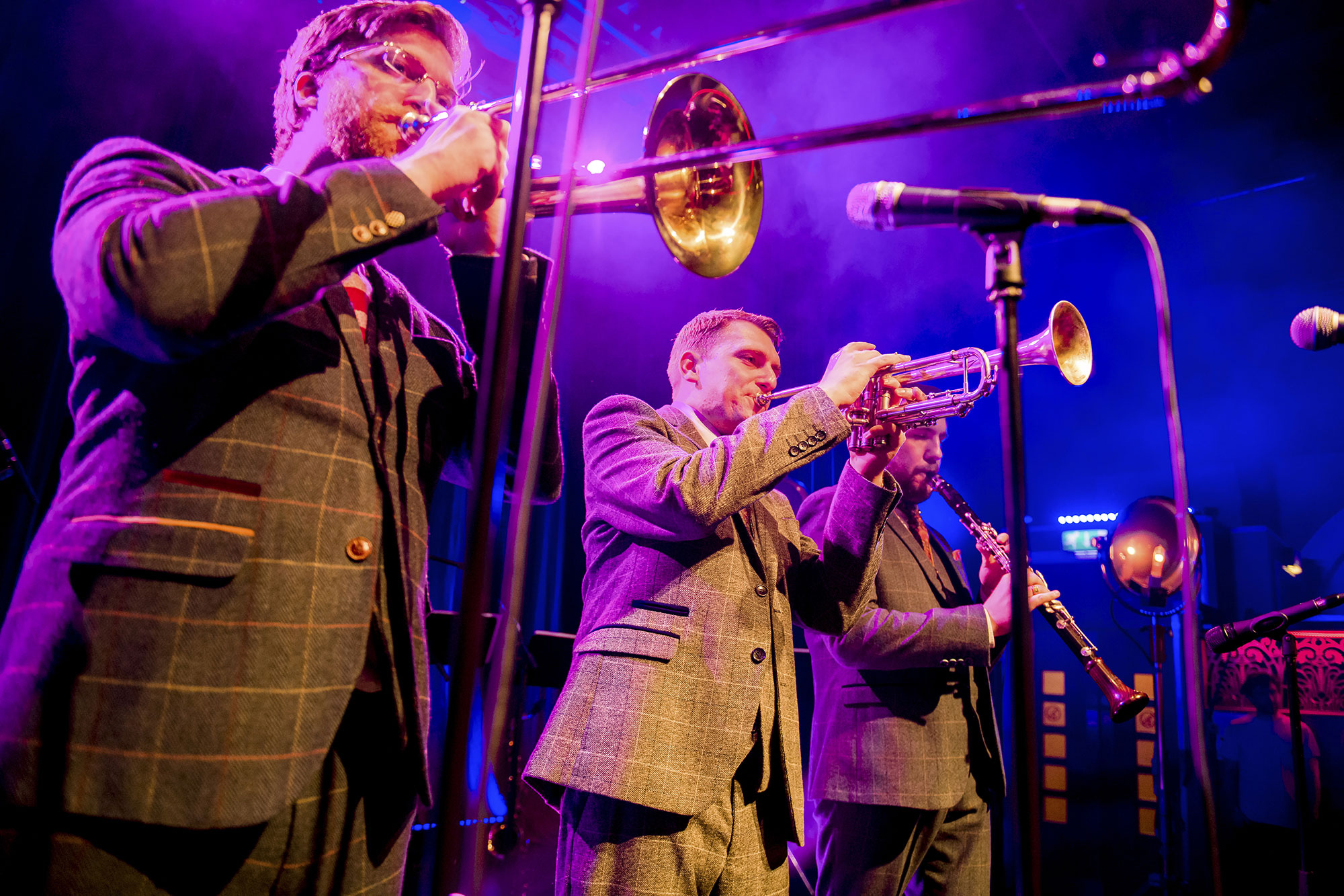 The Down for the Count Swing Orchestra - one of the UK's most popular vintage swing bands, as seen at London Jazz Festival and Ronnie Scott's Jazz Club