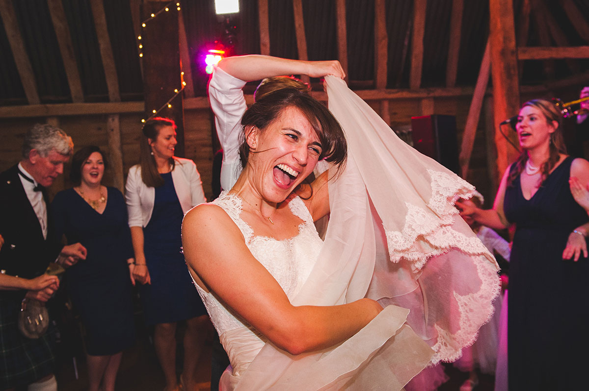 Down for the Count's swing, soul and pop function band performing at a wedding reception in Oxfordshire