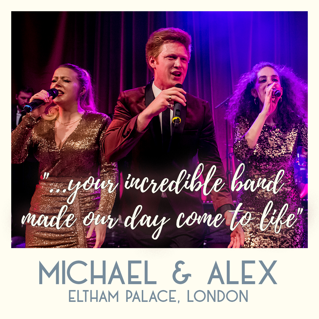 Wedding band reviews for Down for the Count - the UK's top swing, soul and pop band for hire for wedding receptions