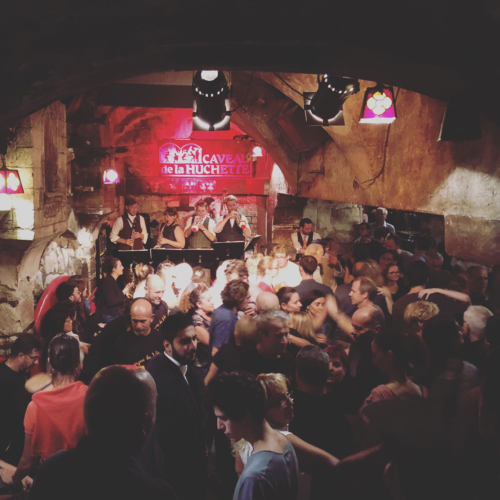 In 2018 Down for the Count enjoyed a three-night residency at Caveau de la Huchette, the oldest jazz club in Europe