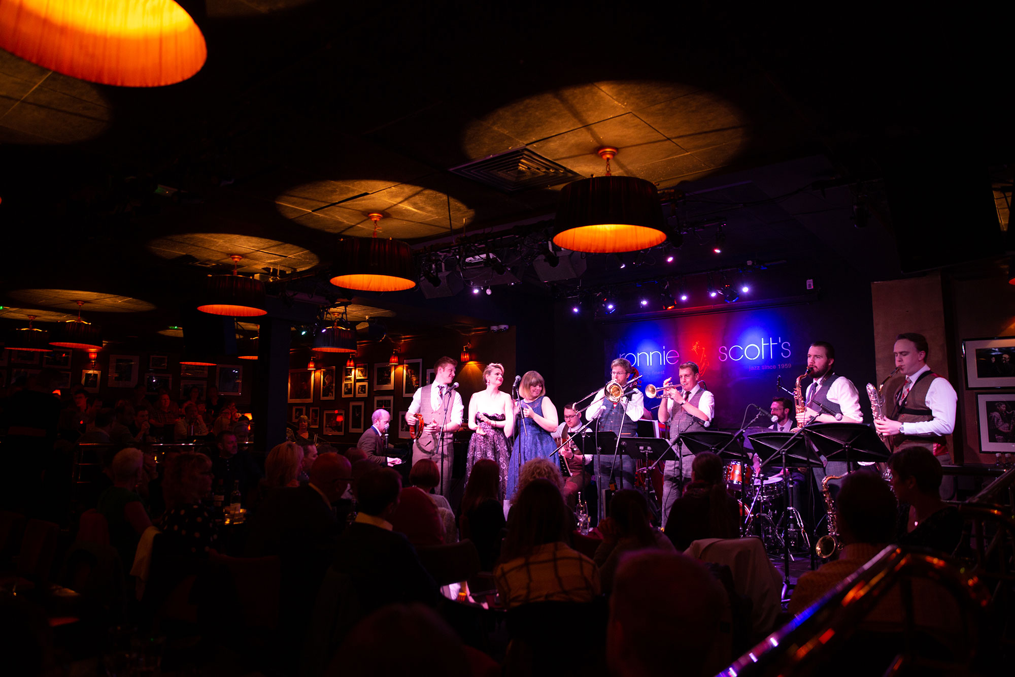 It's a huge privilege to be able to perform at Ronnie Scott's Jazz Club - one of the most famous jazz clubs in the world. Check our live dates page to find out when we're next at the club!