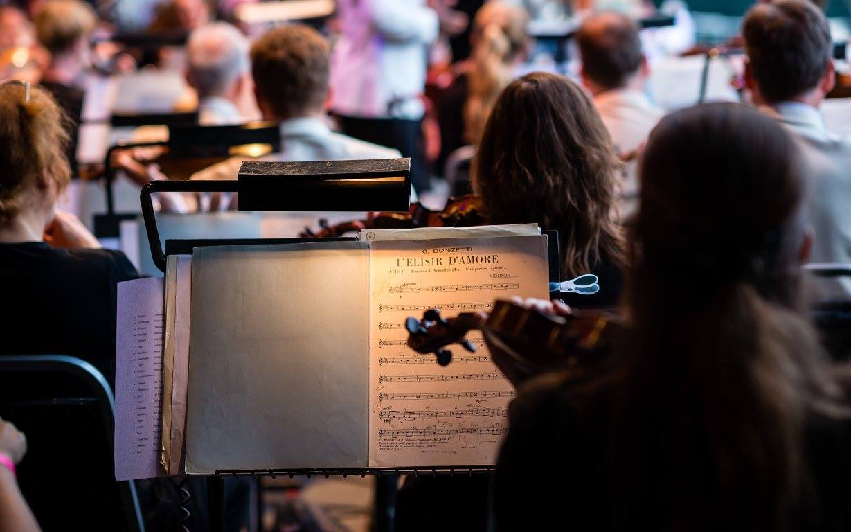 Down for the Count swing and soul band support The City of Birmingham Symphony Orchestra feat. Strictly Come Dancing's Lance Ellington at Concerts in the Park, 2018