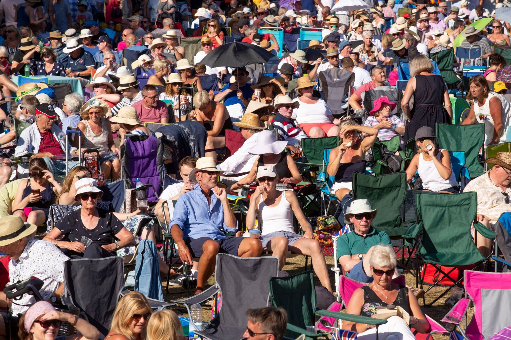 Down for the Count swing and soul band support The City of Birmingham Symphony Orchestra feat. Strictly Come Dancing's Lance Ellington at Concerts in the Park, 2018