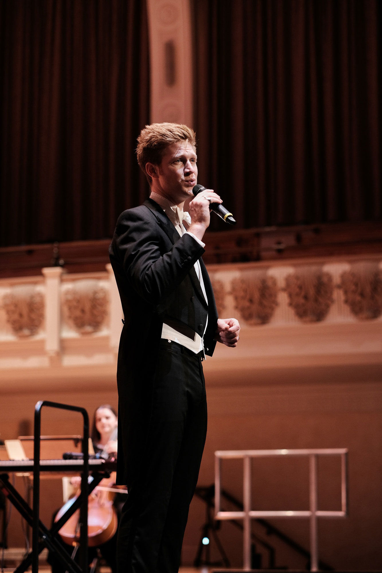 The Down for the Count Concert Orchestra featuring Callum Gillies on vocals