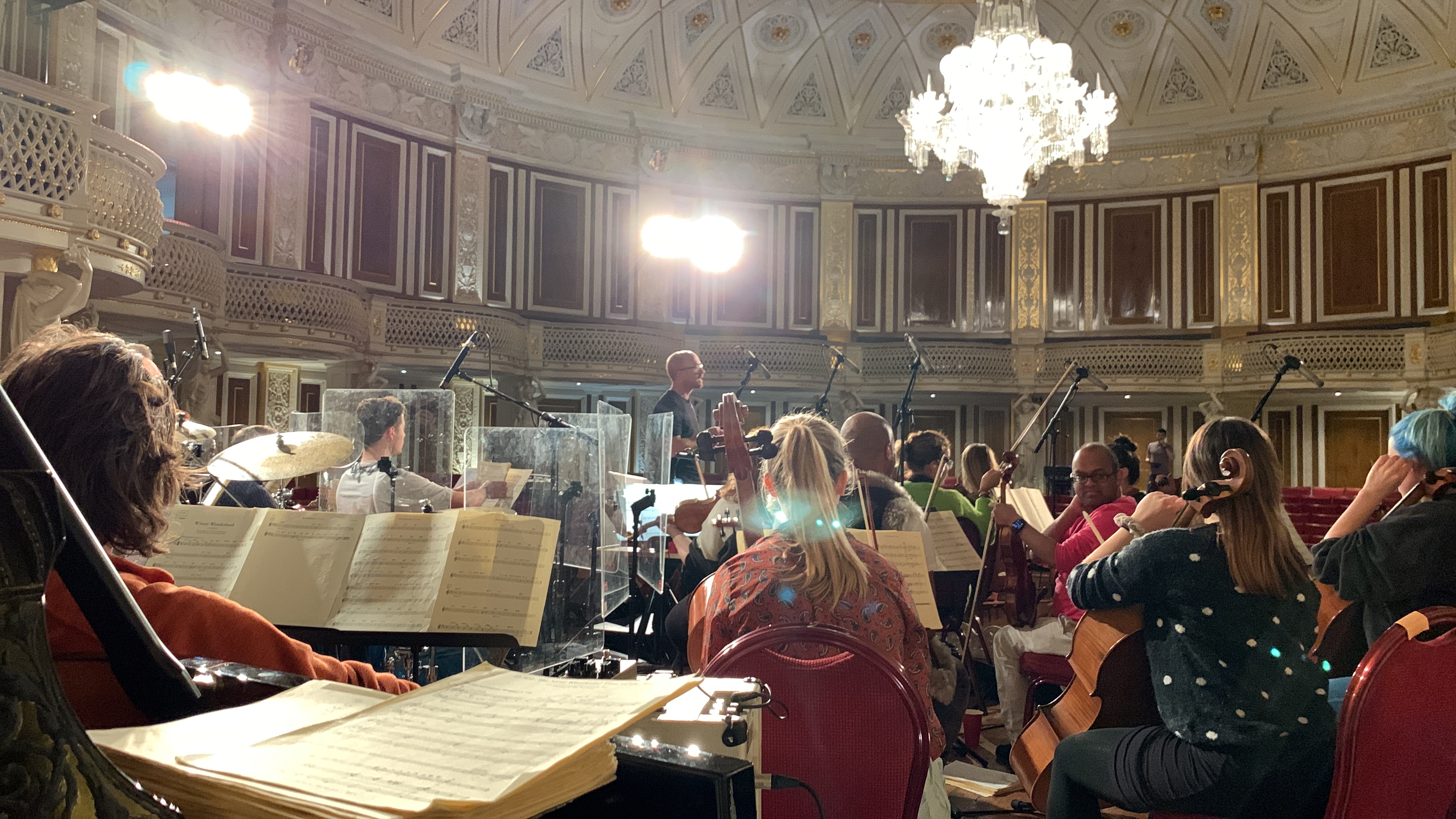 The Down for the Count Orchestra at St. George's Hall, Liverpool