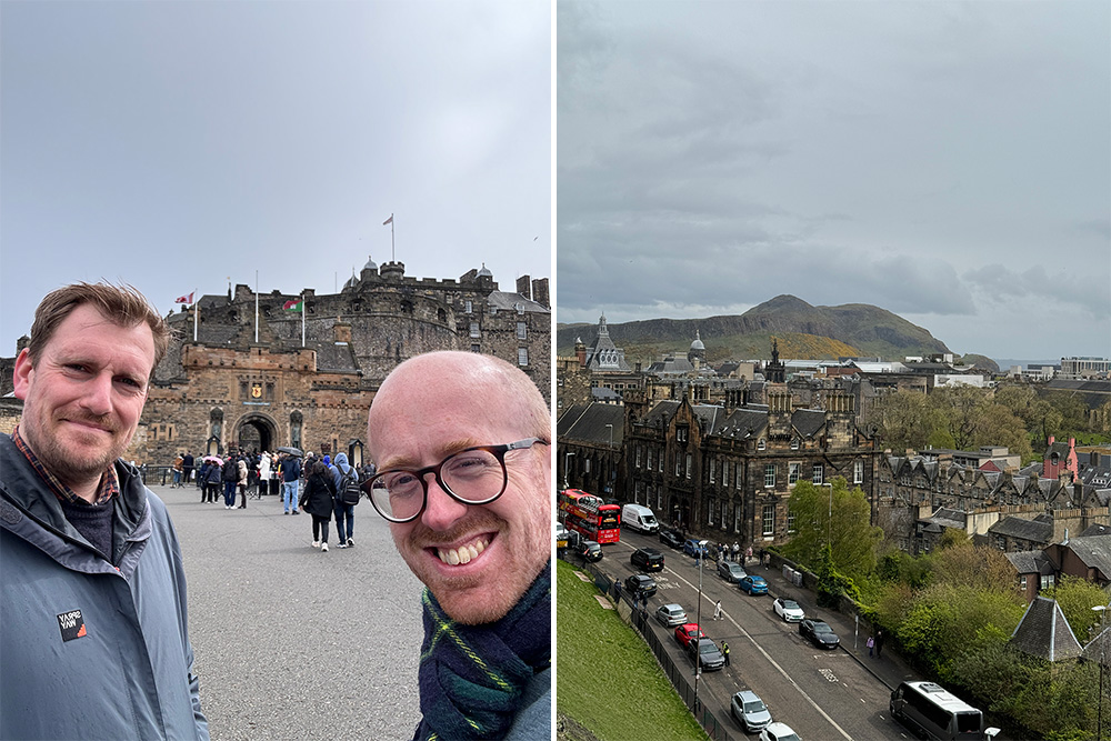 Down for the Count All-Stars on tour in Scotland