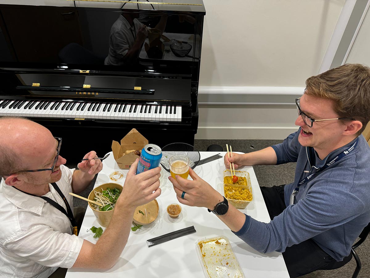 Mike Paul-Smith and Tim Rabbitt