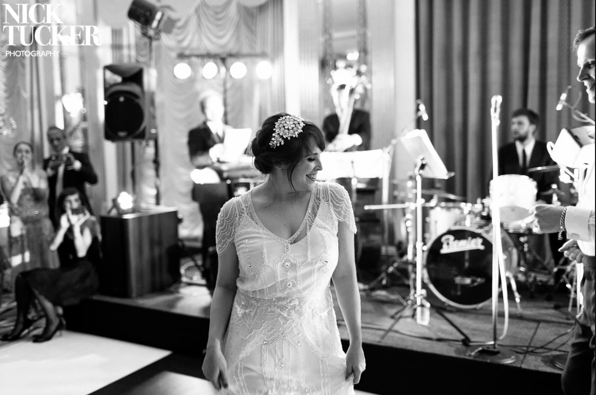 Hannah & Rory's Wedding Reception with Down for the Count at Claridge's Hotel, Mayfair