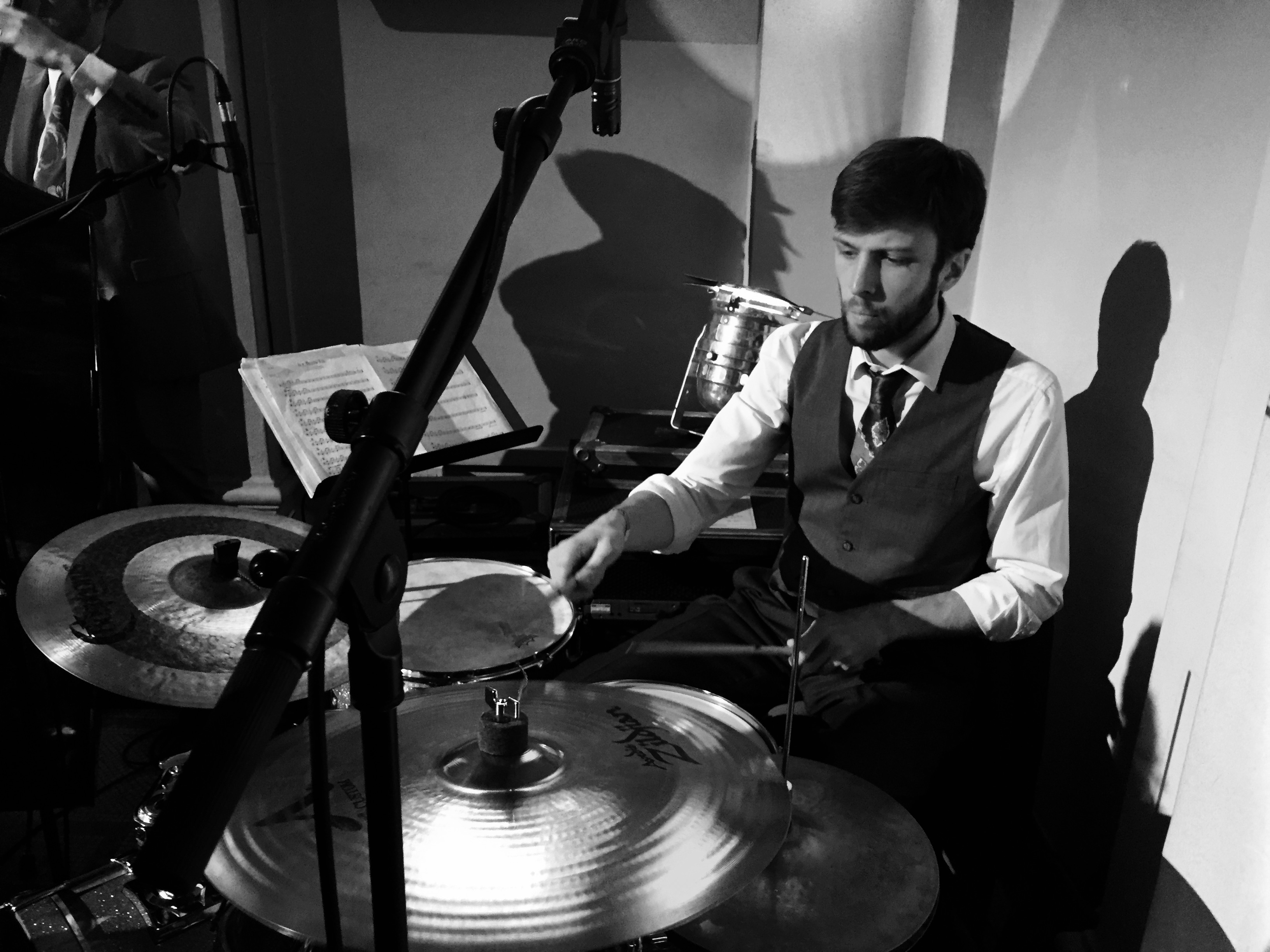 Down for the Count Jazz, Swing and Vintage band performing at The Victoria and Albert Museum, Knightsbridge, London