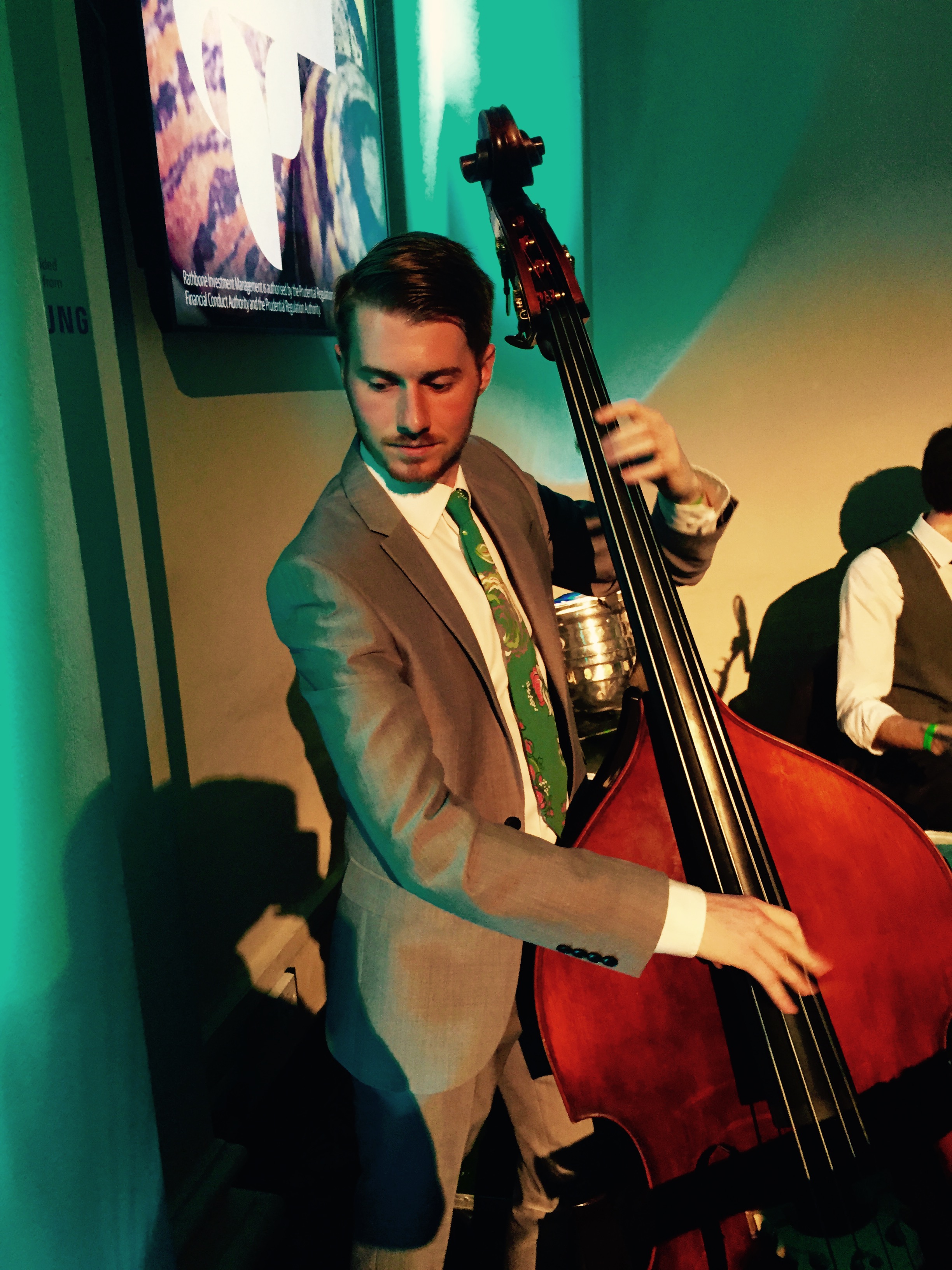 Down for the Count Jazz, Swing and Vintage band performing at The Victoria and Albert Museum, Knightsbridge, London