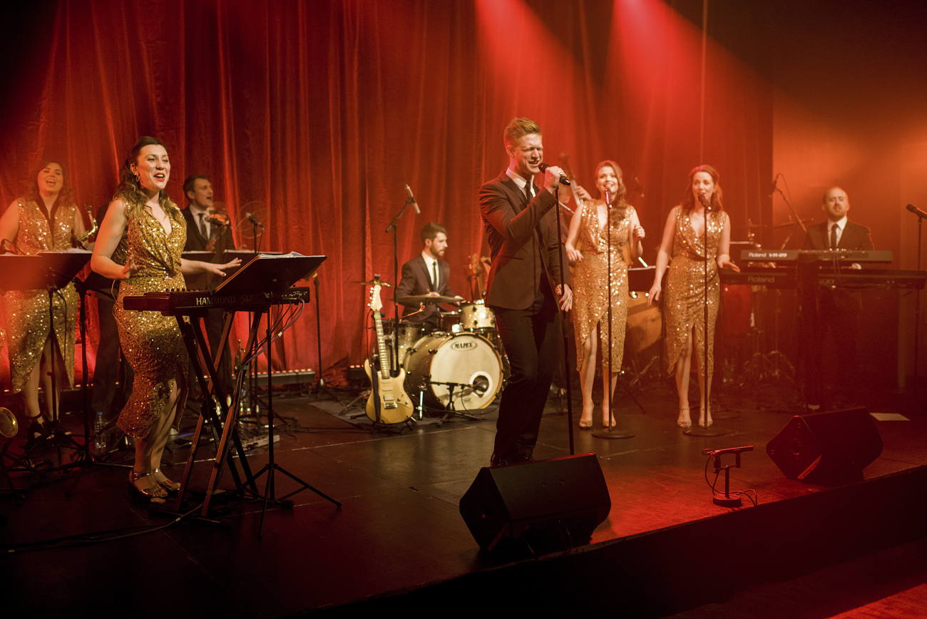 Live function band Down for the Count at The Tabernacle, Notting Hill, London