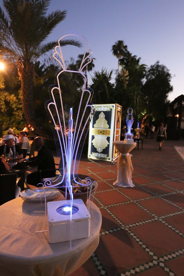 Great Gatsby corporate event at La Mamounia Hotel, Morocco